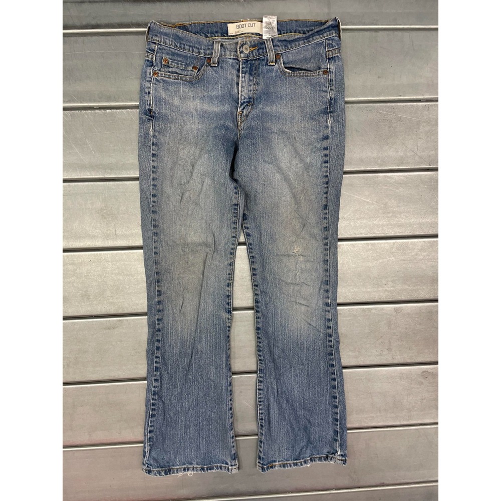 Levis‎ 515 Jeans Womens Size 8M 30X30 Blue Medium Wash Denim Boot Cut Stretch